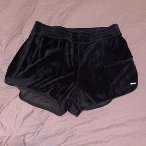 Hollister velvet dolphin shorts